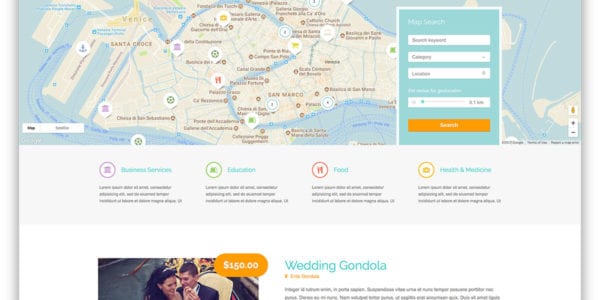 Business finder theme