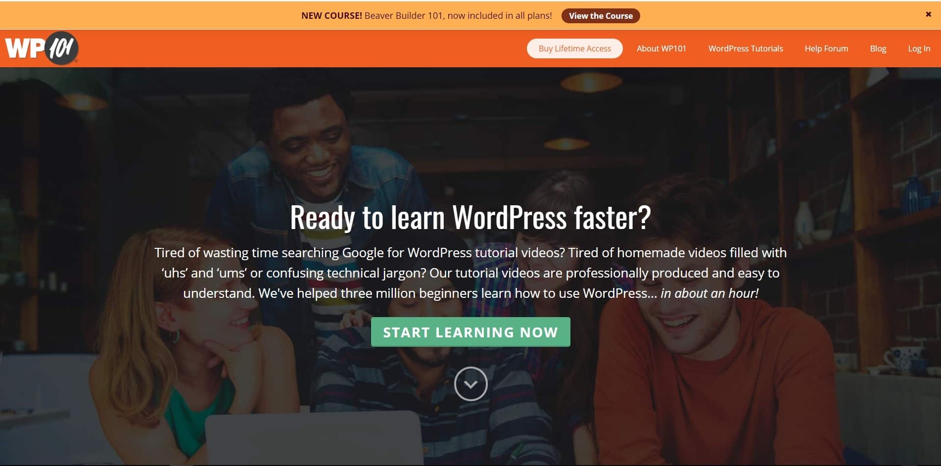 Learn WordPress with WP101