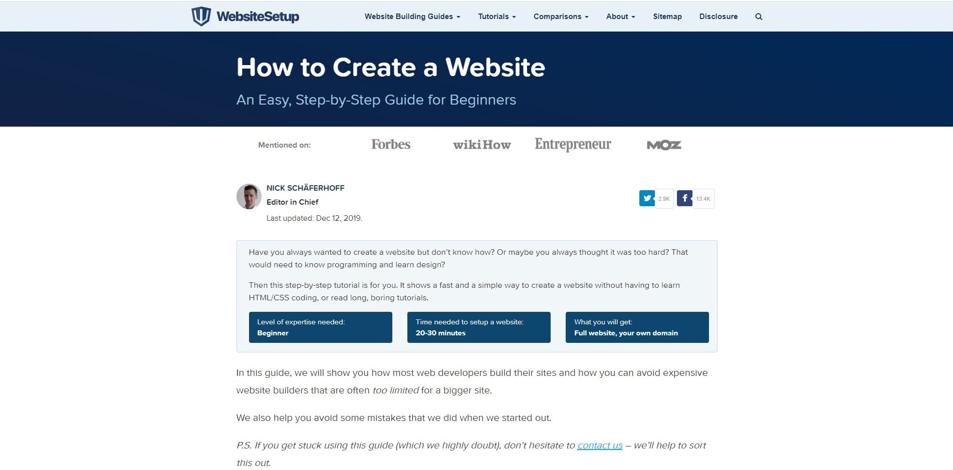 Learn WordPress with Website Setup