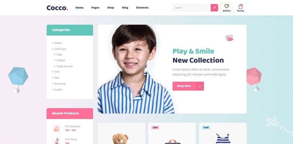 Cocco Theme, Best WooCommerce themes, Clothing Store, WordPress Maintenance, wpaos