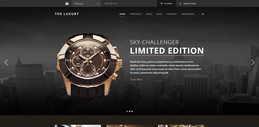 The Luxury Theme, Best WooCommerce themes, Bags Accessories Shops, WordPress Maintenance, wpaos