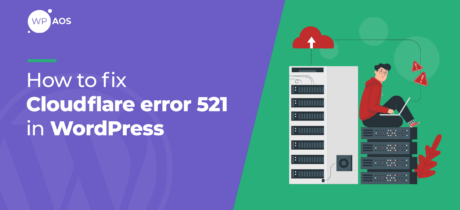 cloudflare-error-521 en WordPress