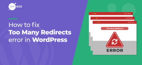 too many redirects error in WordPress
